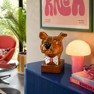 "Yes Master" Dog Sculpture by Gert Boshoff