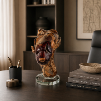 "The Hunt 4" Cheetah sculpture by Gert Boshoff