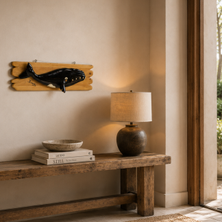 Southern Right Whale Sculpture by Gert Boschoff