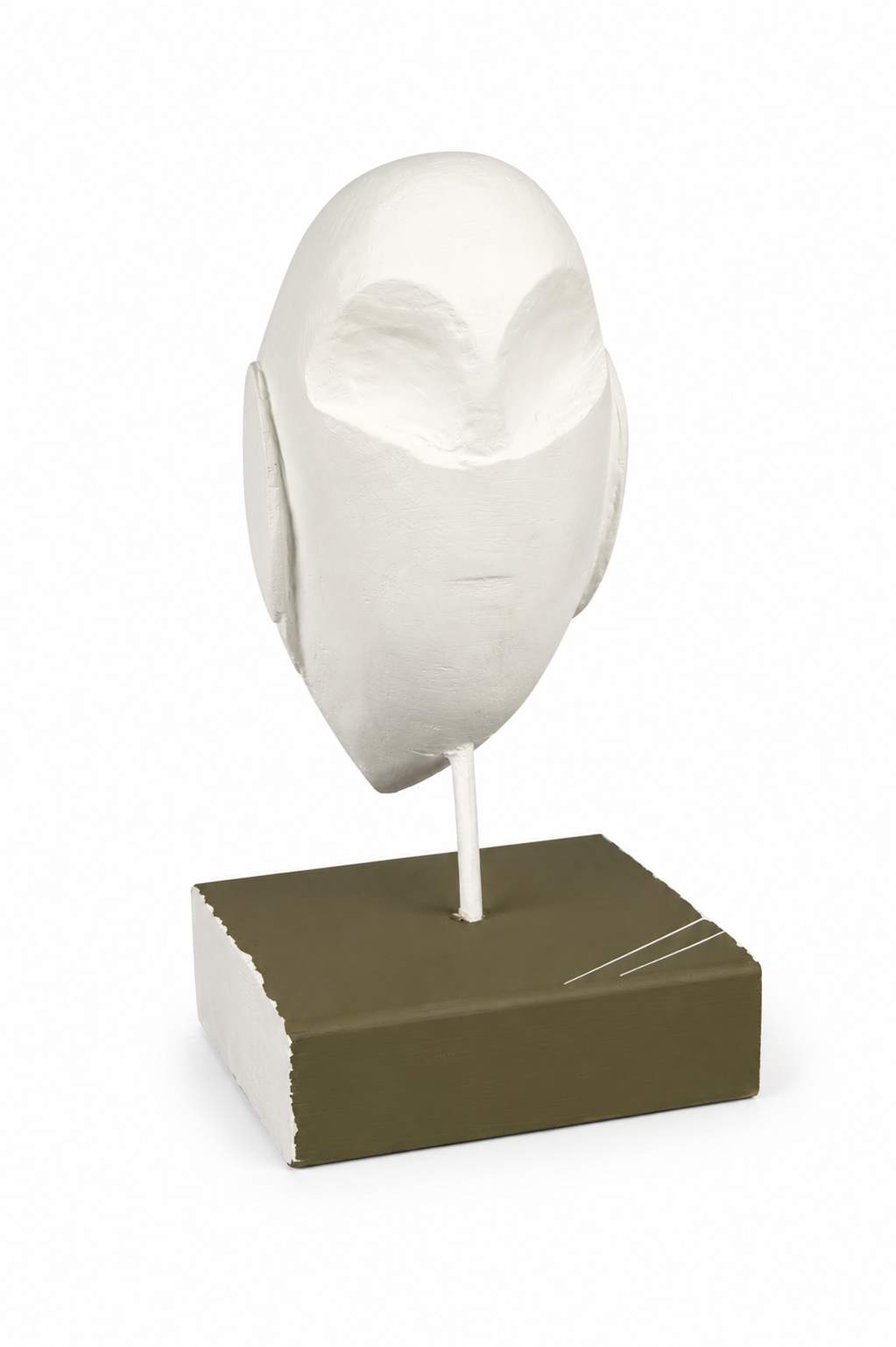 "Little Owl" wooden sculpture - Image 2