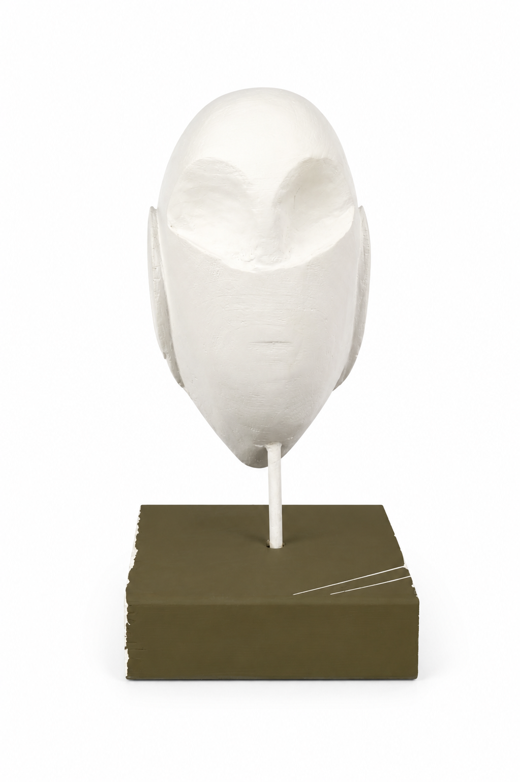 "Little Owl" wooden sculpture - Image 3