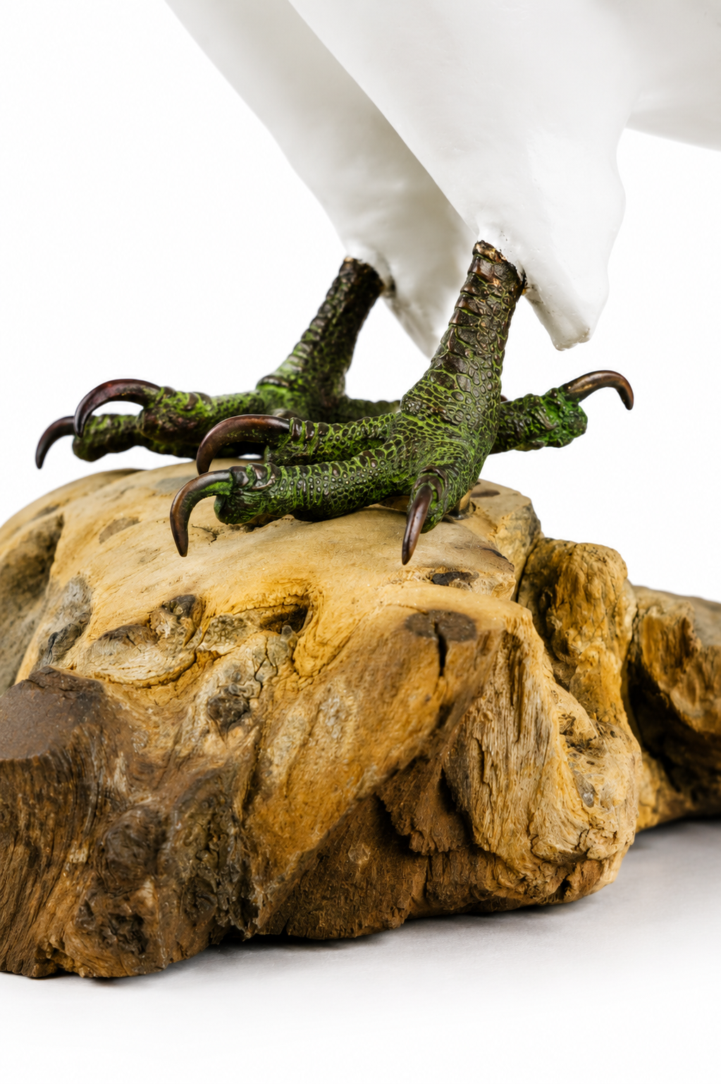 "Falcon" Wooden Sculpture - Image 3