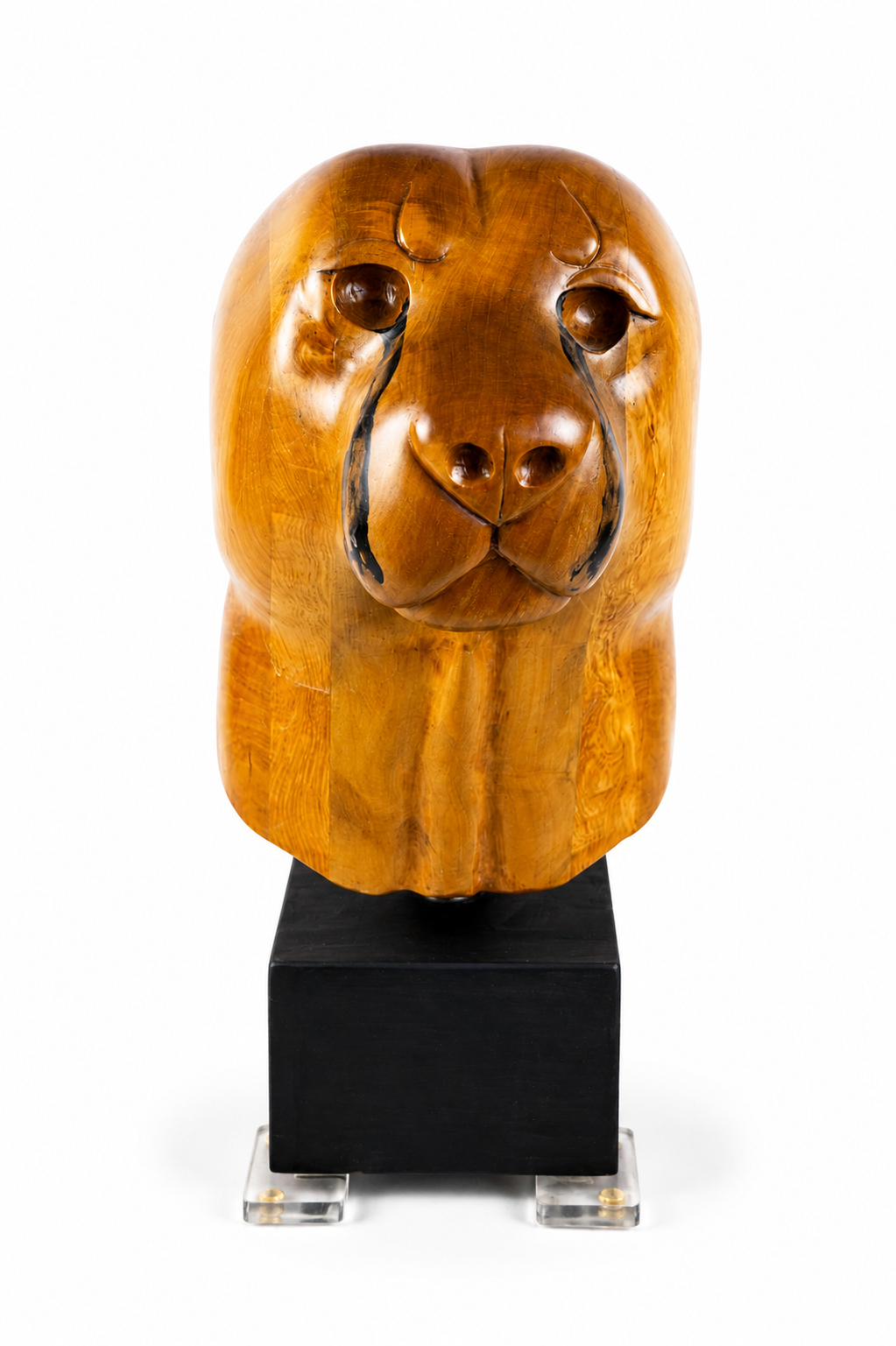 "Cheetah" wooden sculpture by Gert Boshoff - Image 6