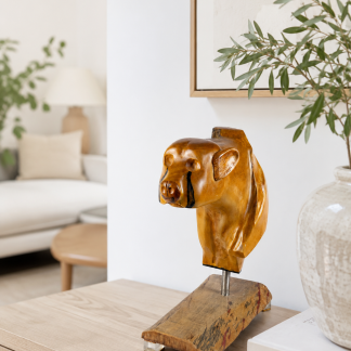 "The Hunt 2" sculpture by Gert Boshoff