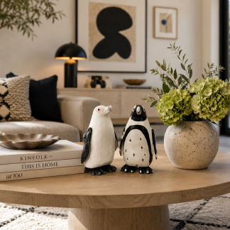 "Almost Gone" Penguin Sculpture