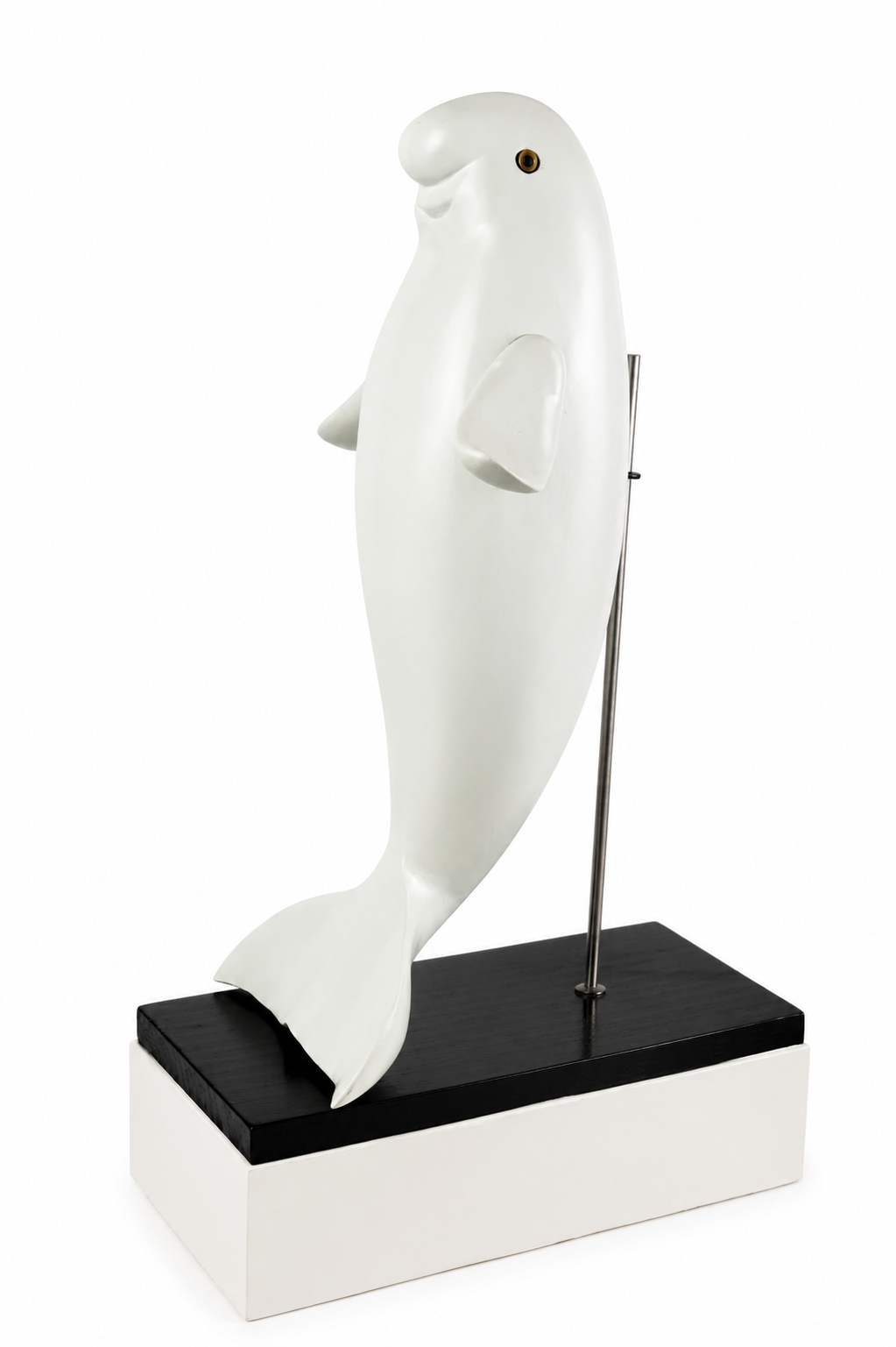 "Beluga" Whale sculpture by Gert Boschoff - Image 2